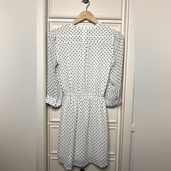 H&M Black &‎ White Polka Dot Dress – Size 4 - Picture 2 of 4